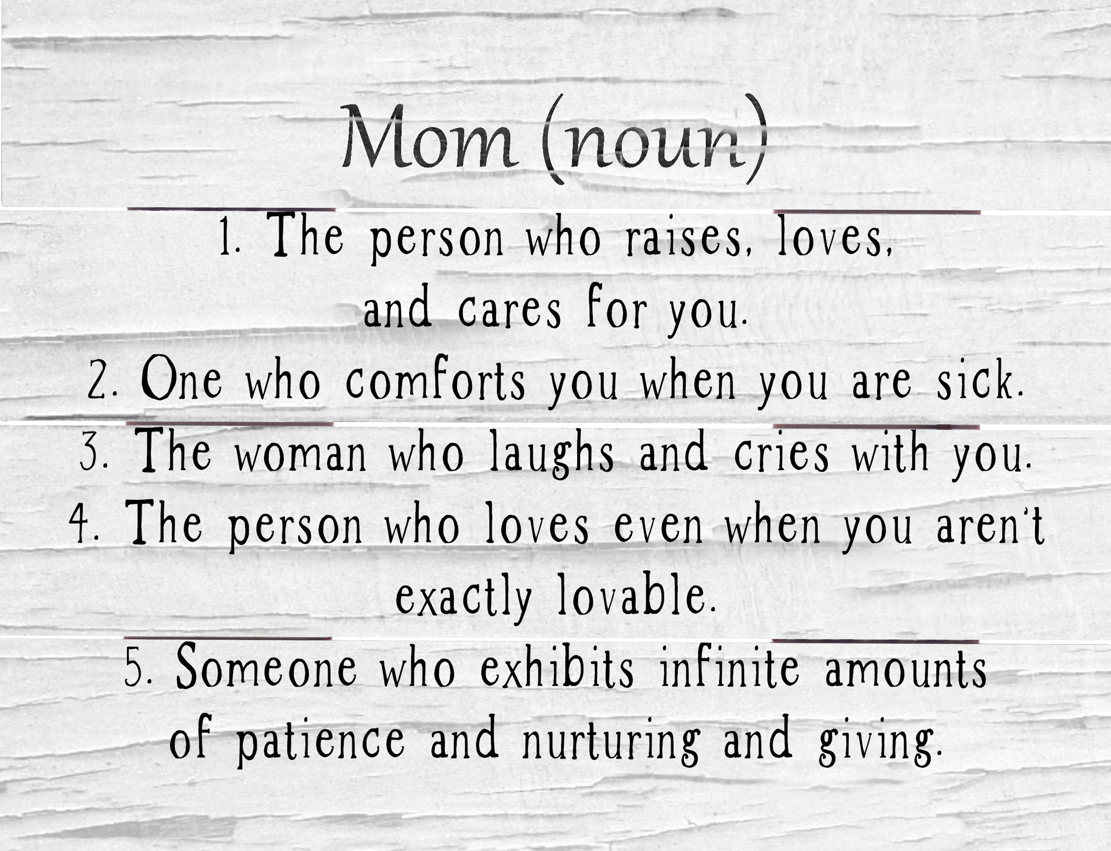 Is Mother A Noun