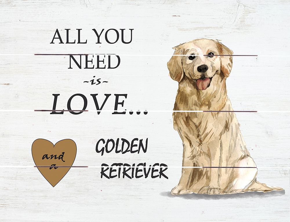Love and Golden Retriever – BEECHDALE FRAMES