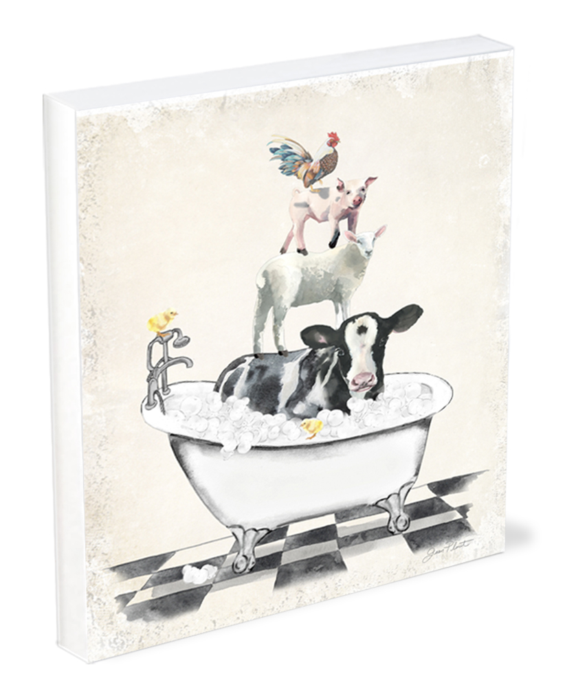 Farm Animals Bath BEECHDALE FRAMES