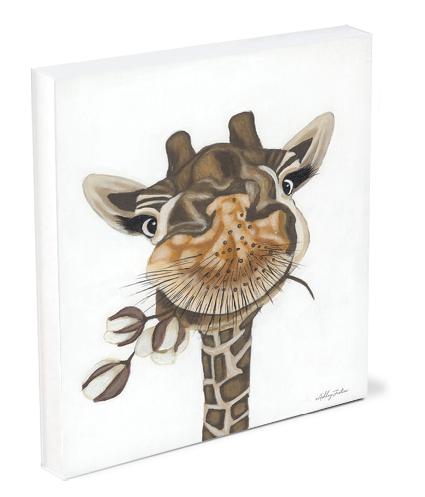 Giraffe with Cotton – BEECHDALE FRAMES