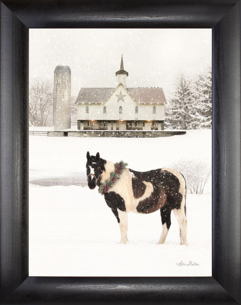 Ready for Christmas Horse – BEECHDALE FRAMES